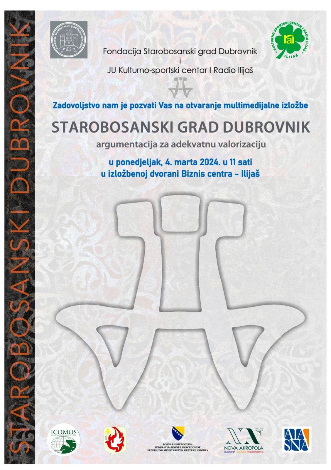 Multimedijalna izložba Starobosanski grad Dubrovnik